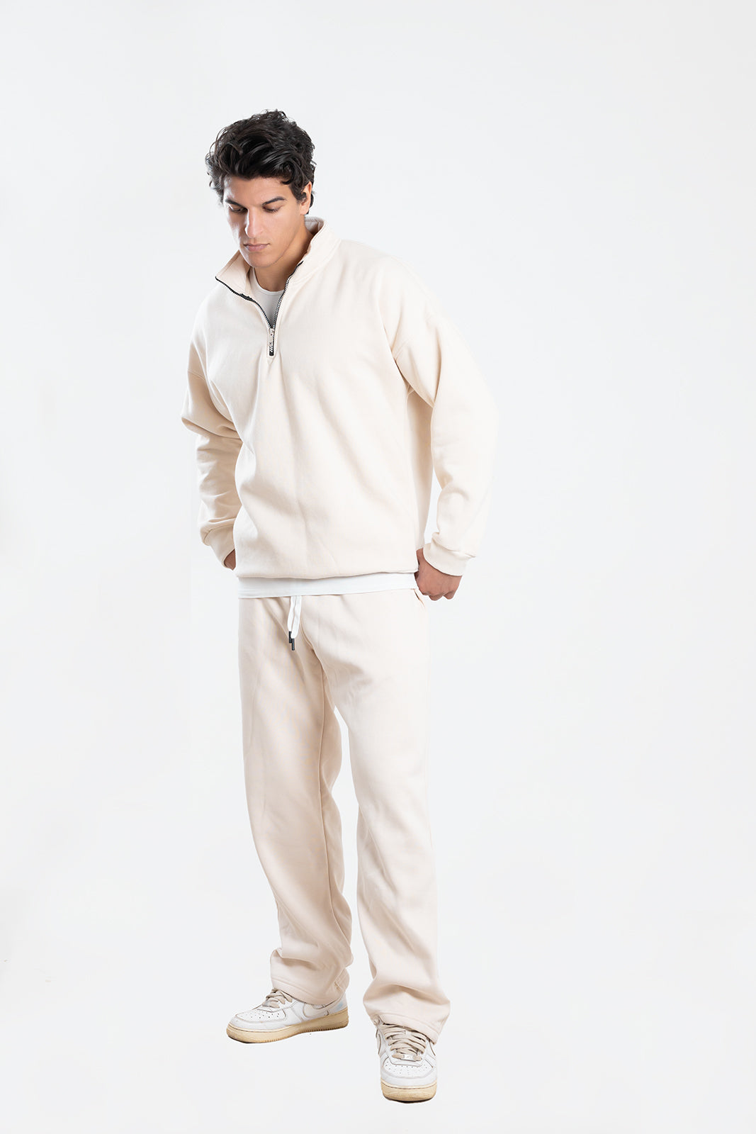 Off-White Cotton Set