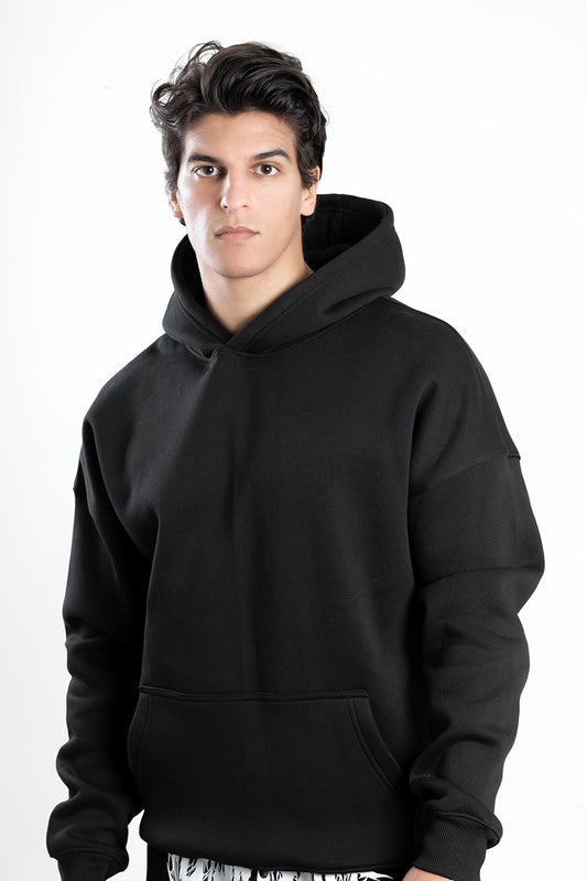 Black Basic Hoodie