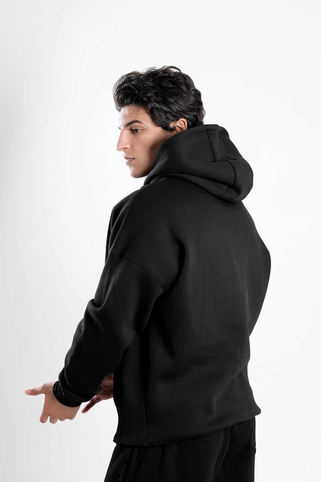 Black Basic Hoodie