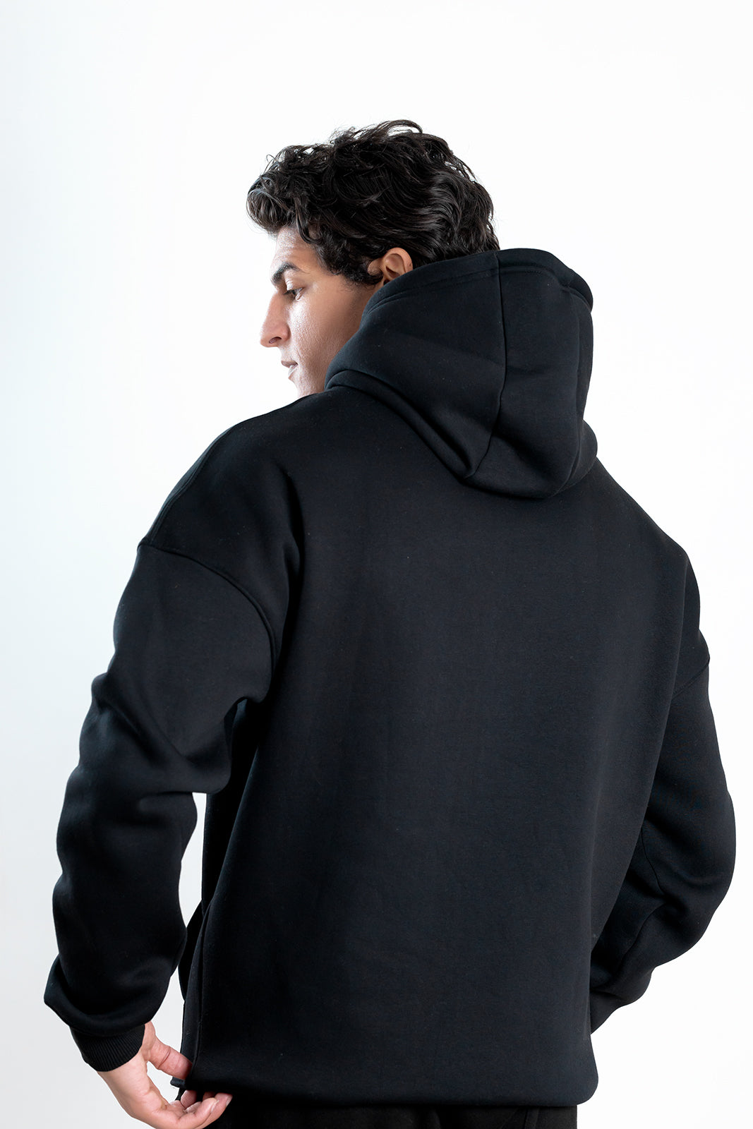 Black Basic Hoodie